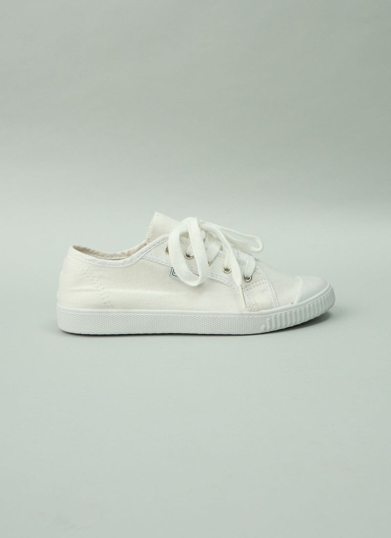 Reworn Plimsolls Size 37 (415) | White