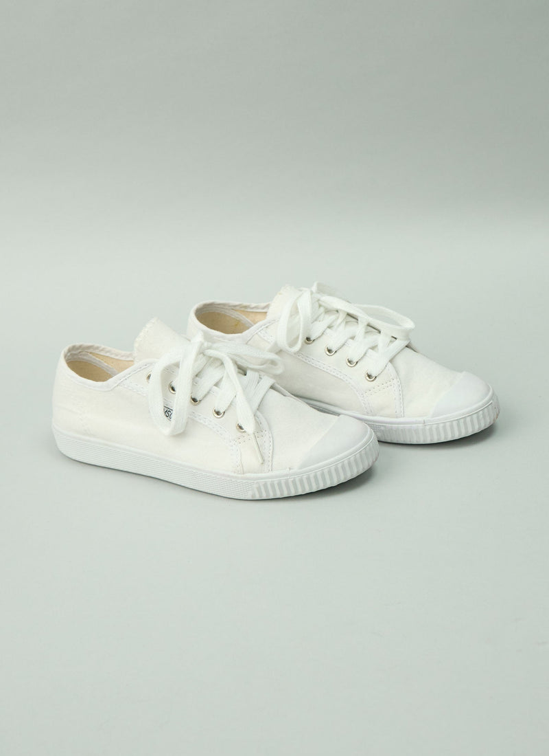Reworn Plimsolls Size 37 (415) | White