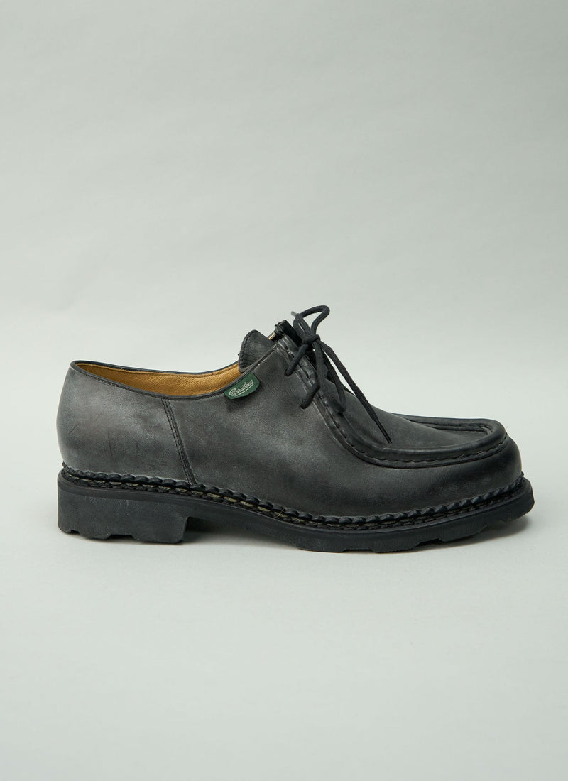 Reworn Paraboot Michael Shoes Size 7 (473) | Black