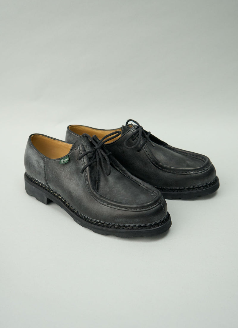 Reworn Paraboot Michael Shoes Size 7 (473) | Black