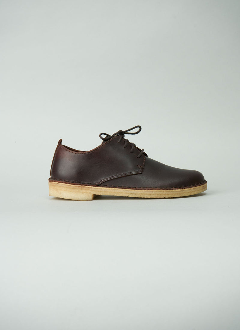 Reworn Clarks Originals Desert London Shoes Size 6 (040) | Chestnut