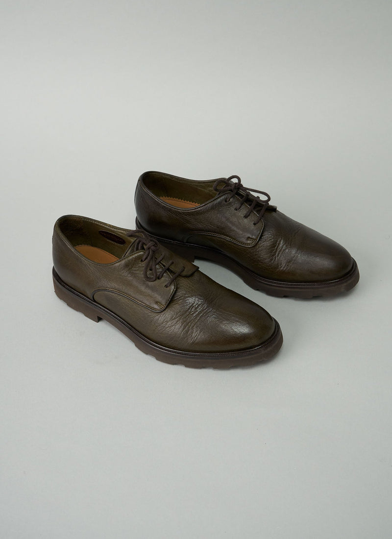 Reworn Sturlini Brogues Size 37 (039) | Olive