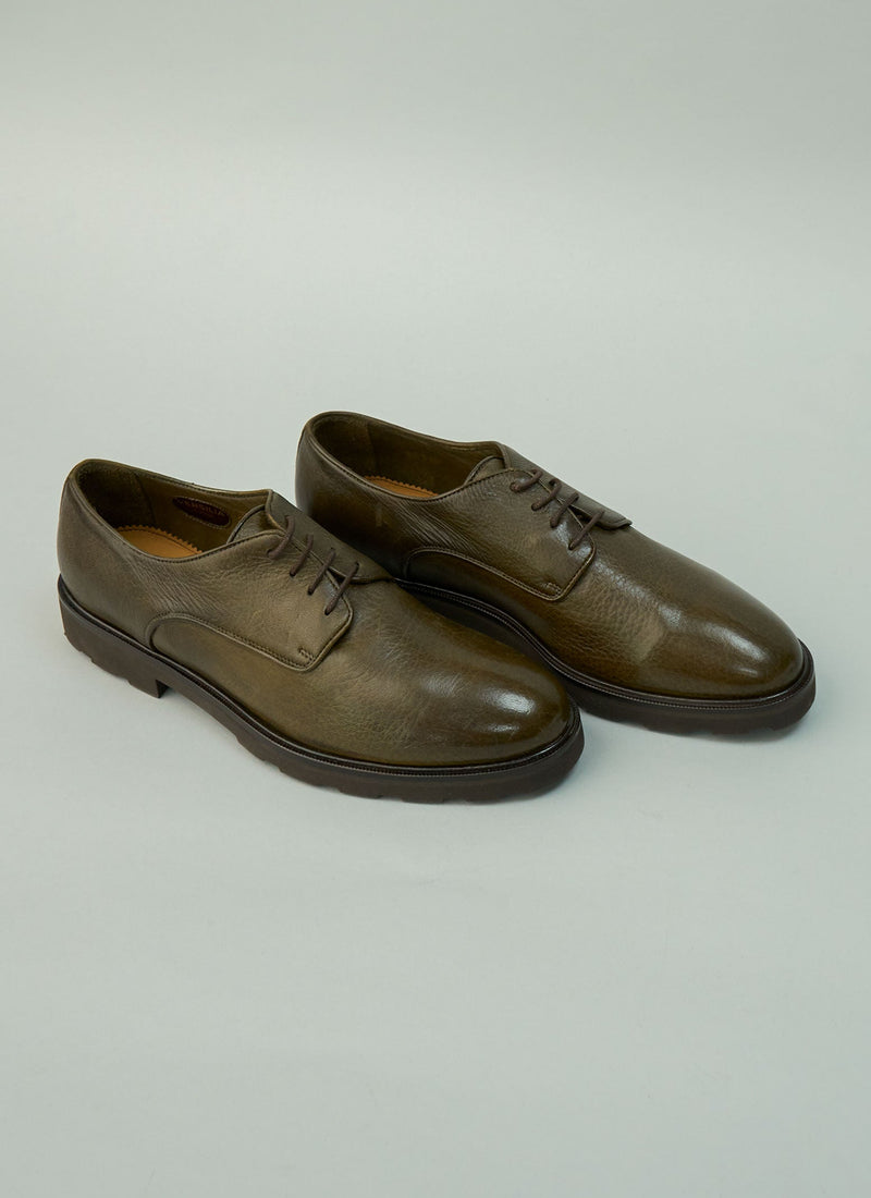 Reworn Sturlini Brogues Size 40 (431) | Olive