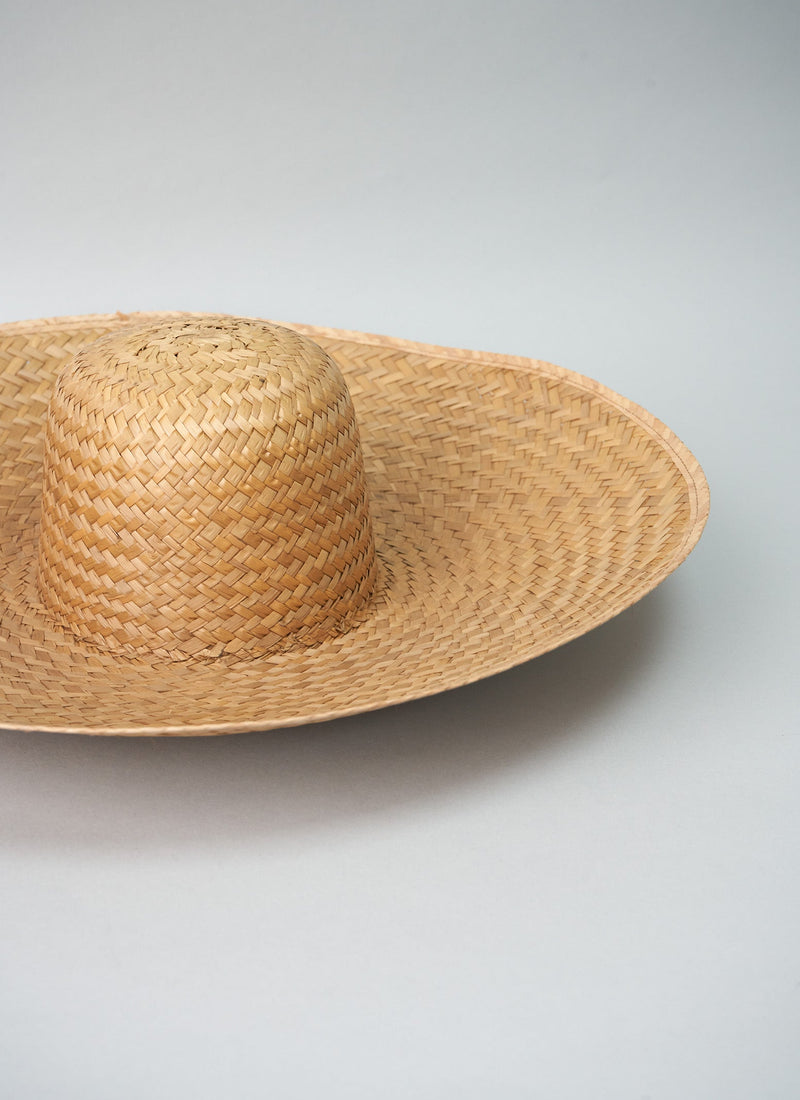 Reworn Wide Brim Hat (004) | Natural