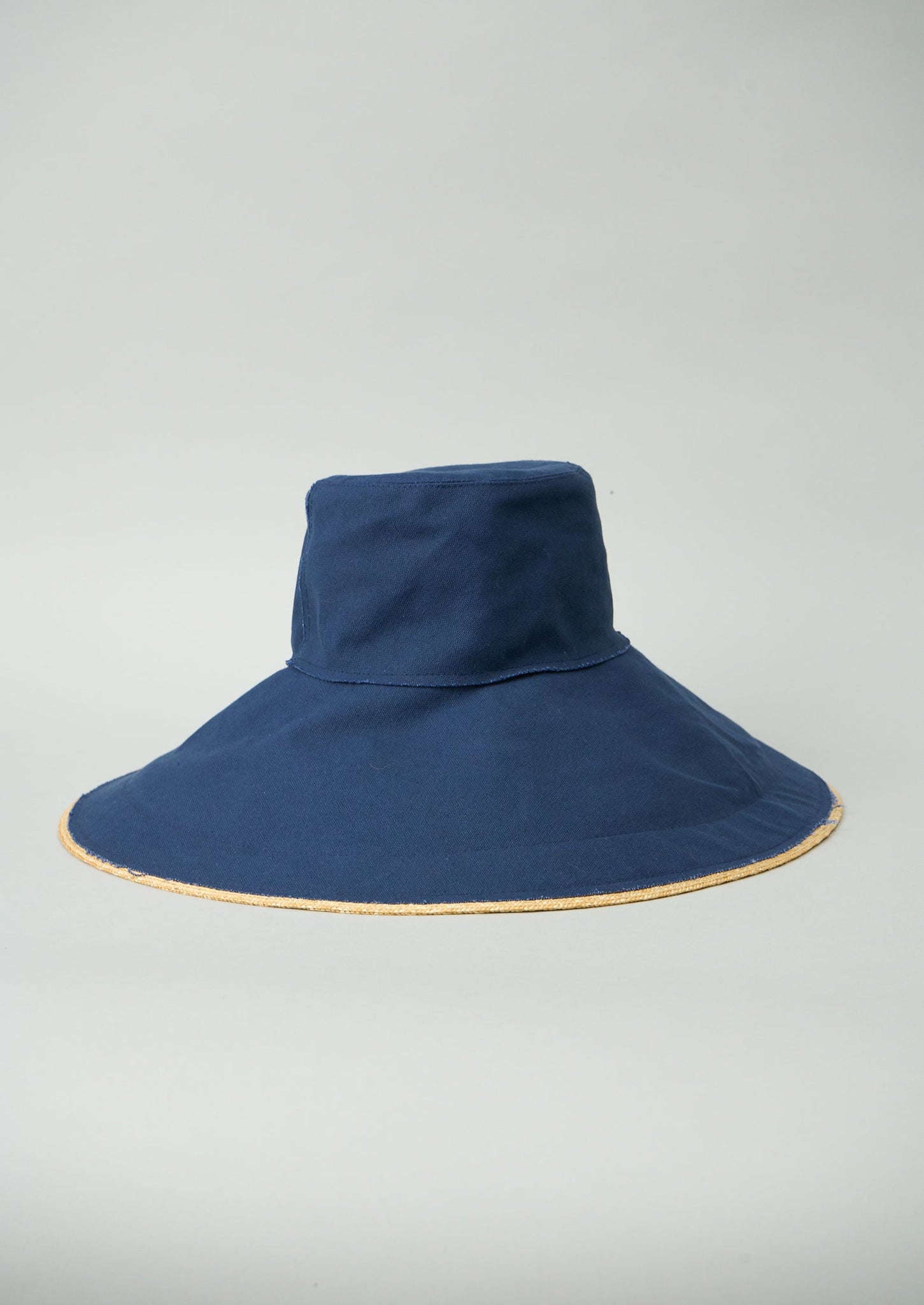 Reworn Canvas Wide Brim Hat (022) | Multi