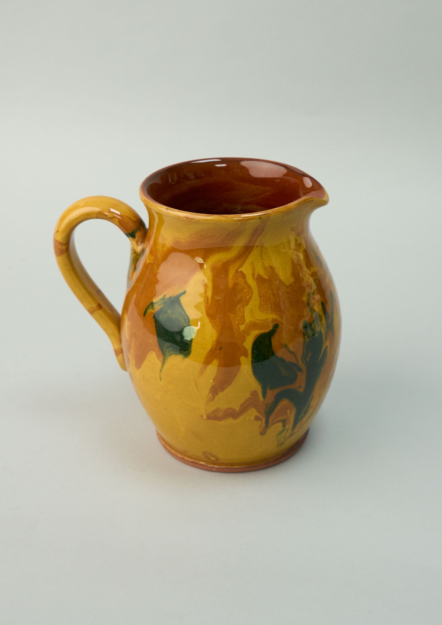 Reworn Marbled Pitcher (016) | Honey