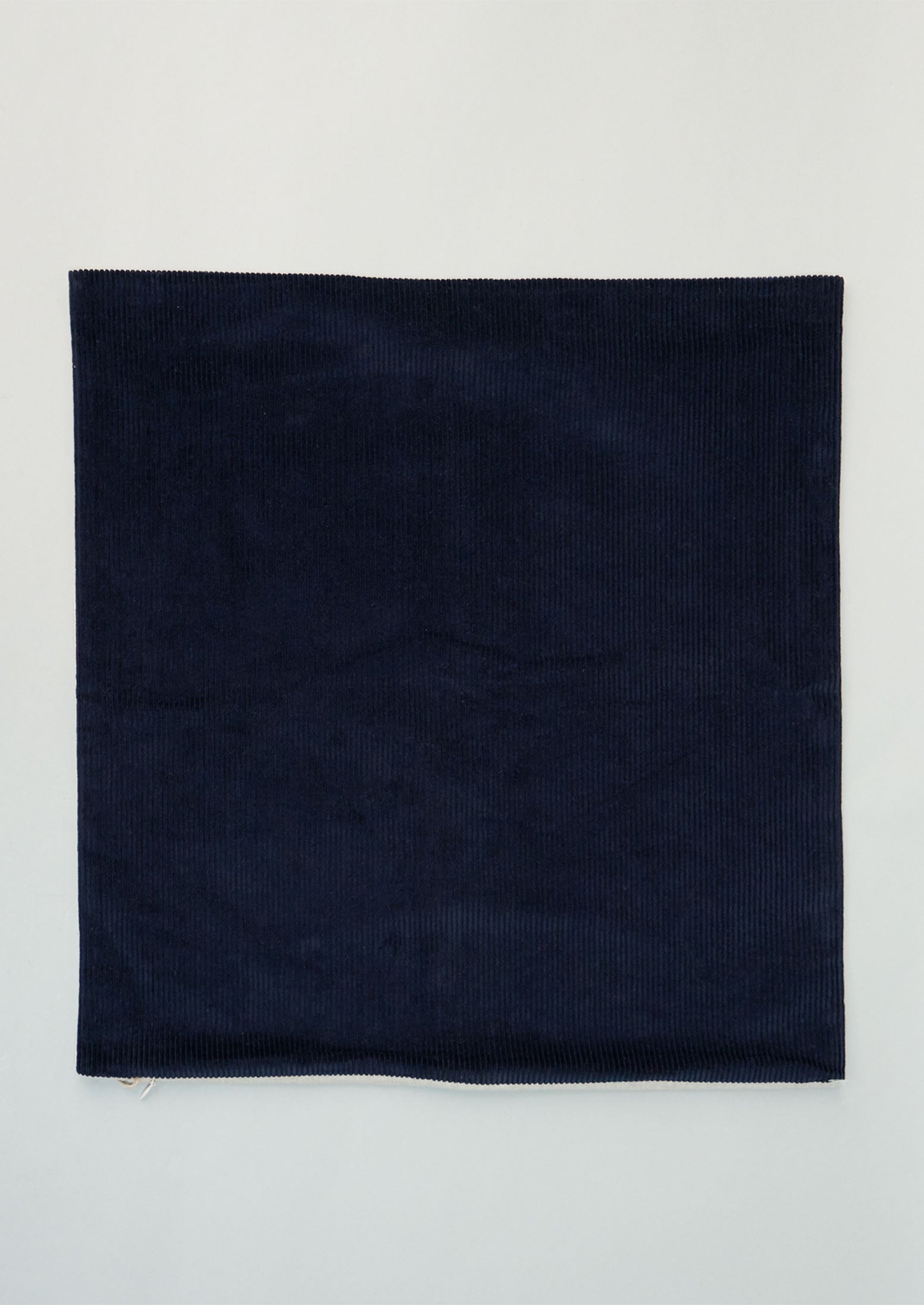 Reworn Corduroy Cushion Cover (044) | Navy/Natural