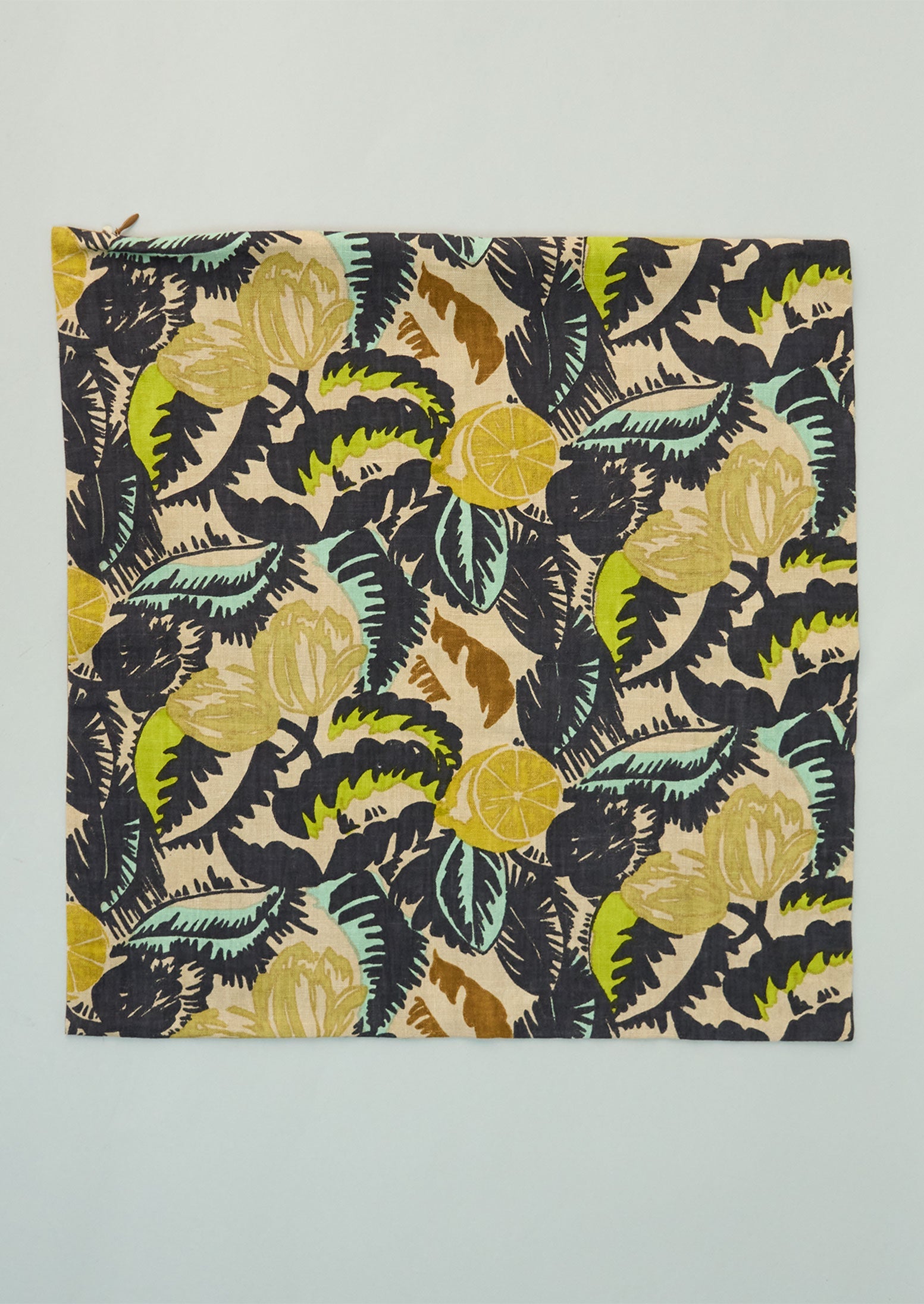 Reworn Bold Floral Print Cushion Cover (045) | Multi
