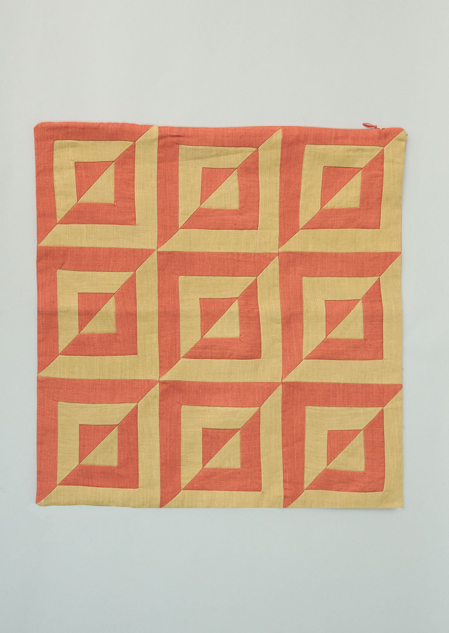 Reworn Patched Cushion Cover (040) | Multi
