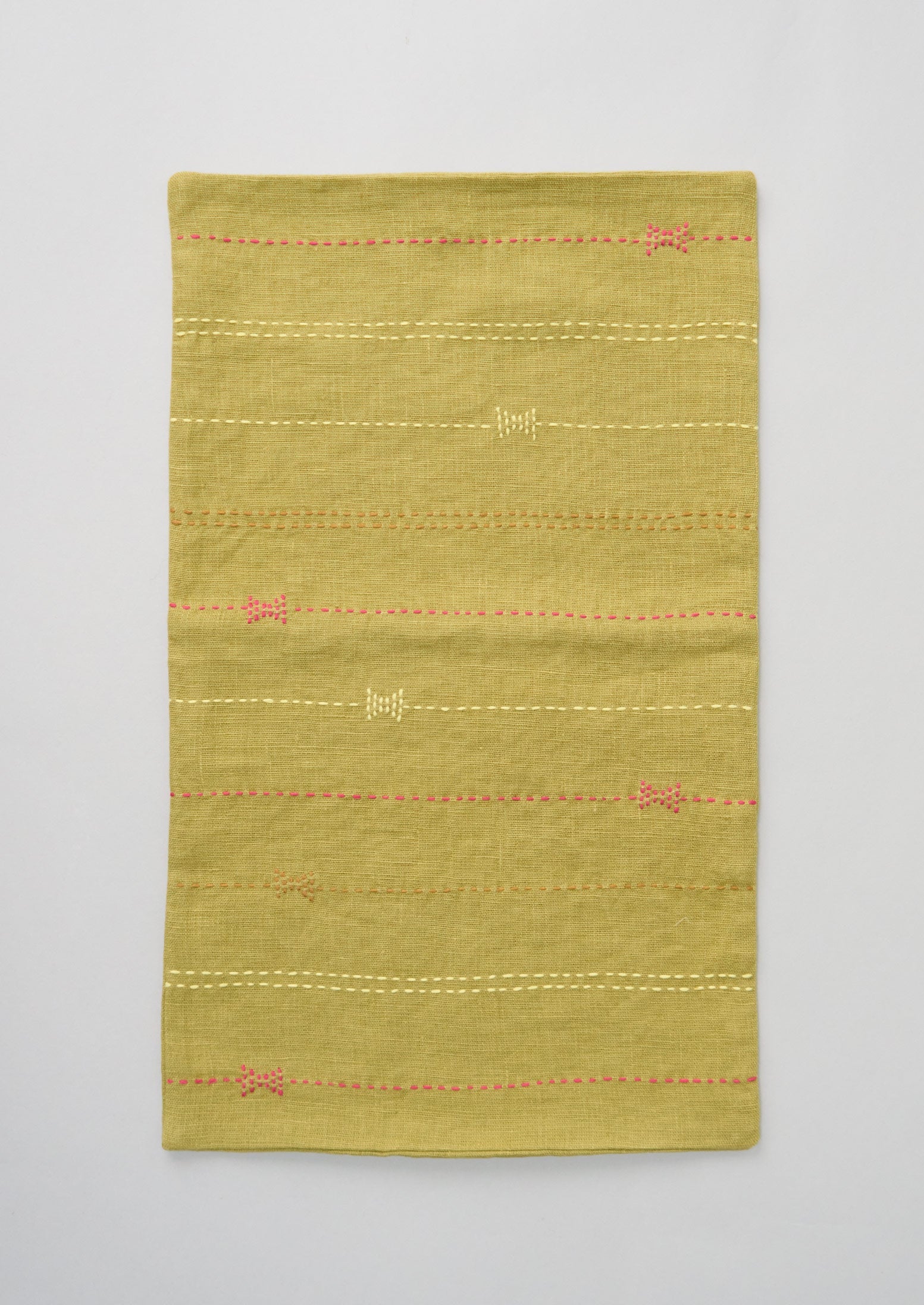 Reworn Hand Embroidered Cushion Cover (052) | Multi