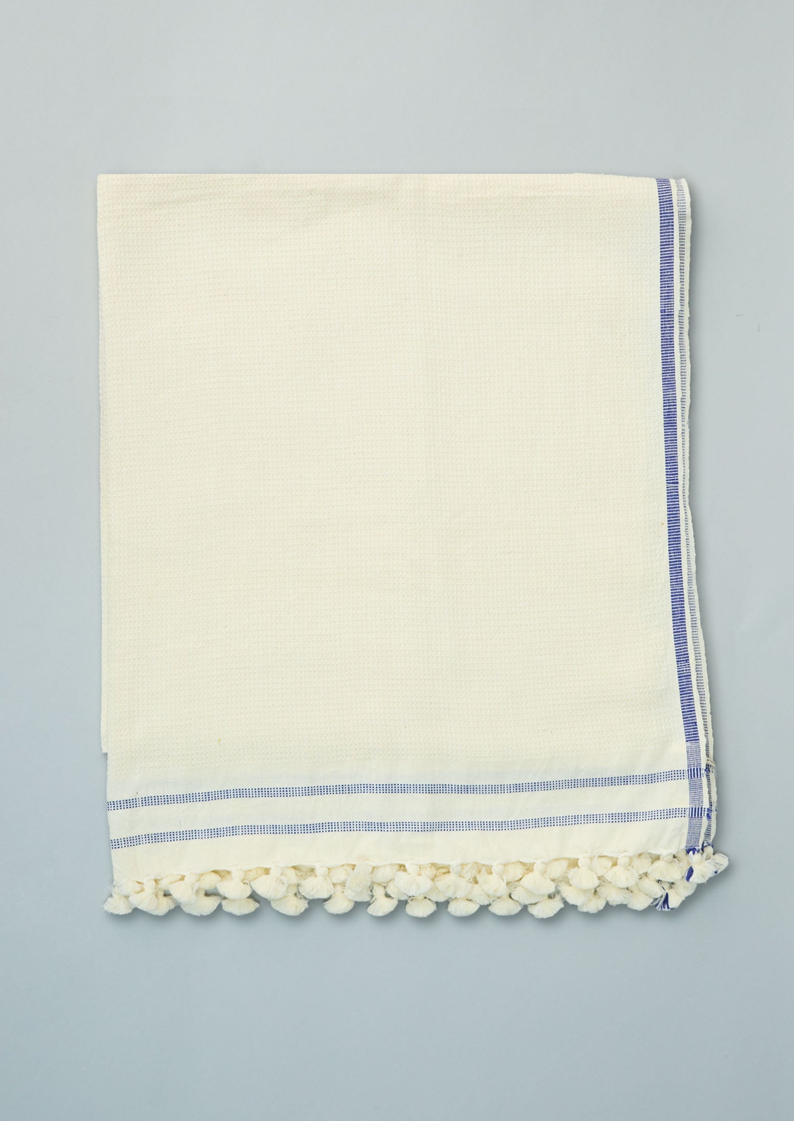 Reworn Hand Woven Cotton Bath Towel (004) | Multi