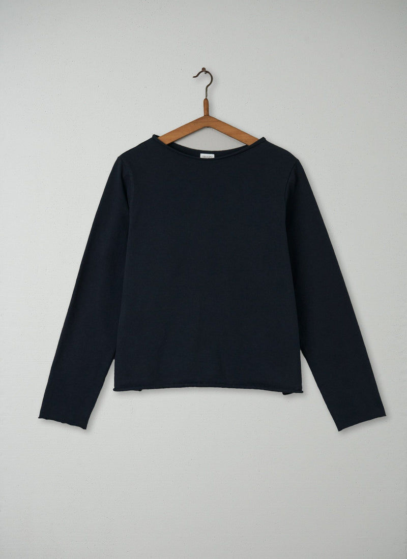 Reworn Soft Cotton Top Size M (007) | Charcoal