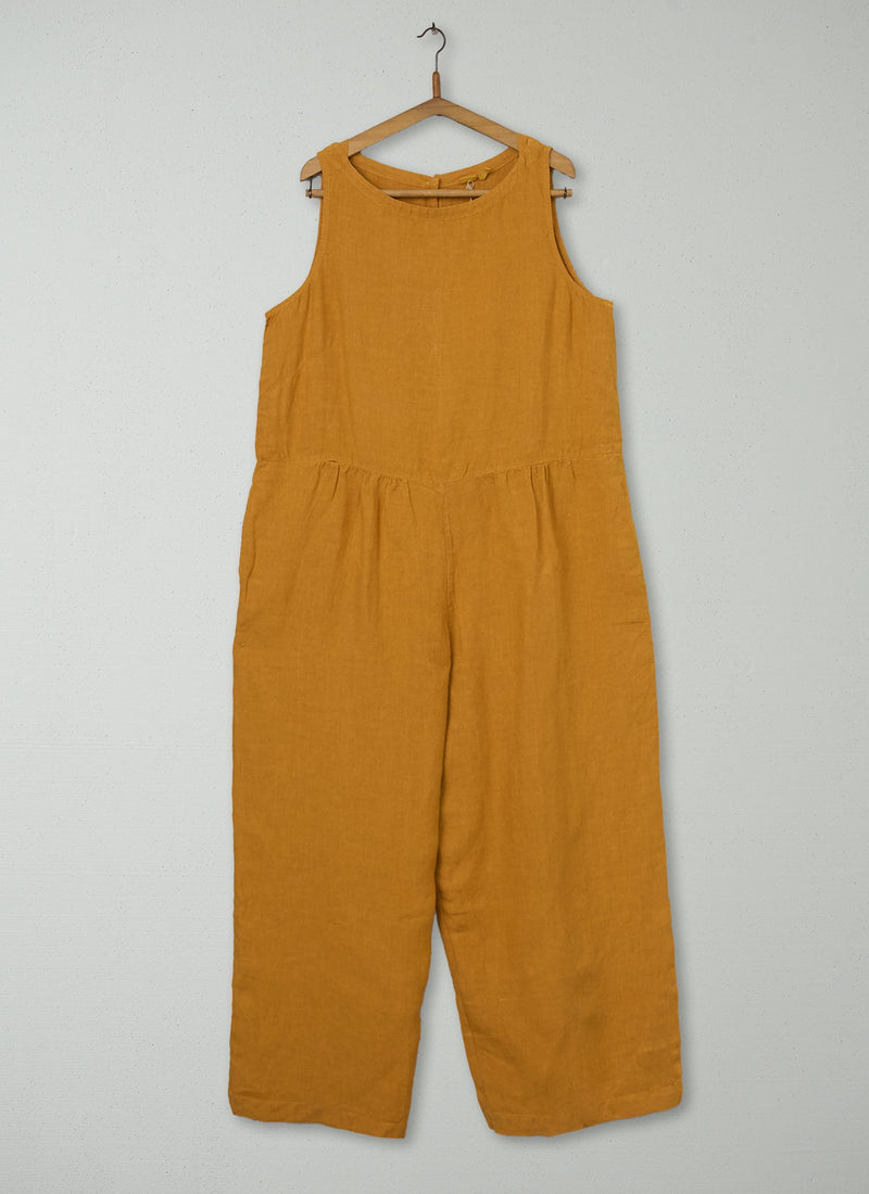 Reworn Linen Jumpsuit Size M (1193) | Marmalade