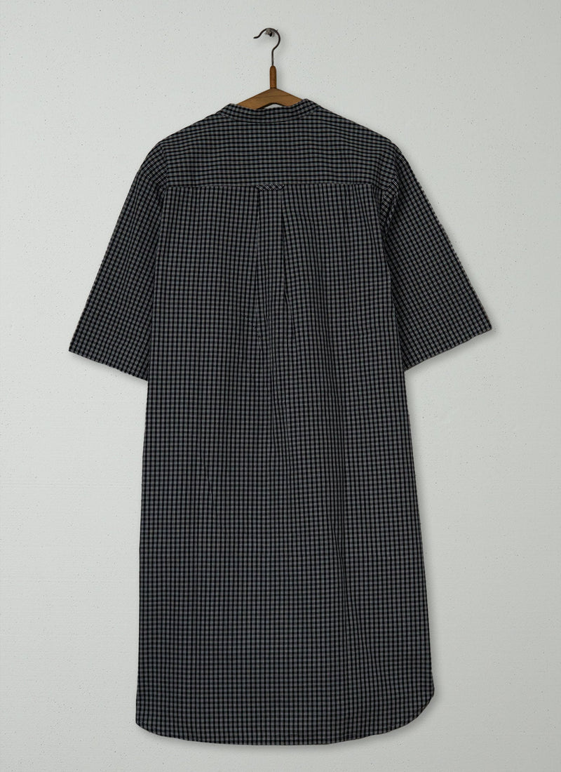 Reworn Check Cotton Dress Size S (1491) | Multi