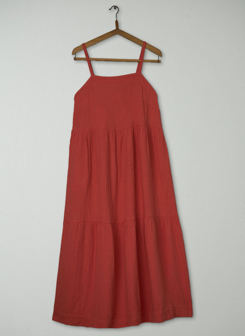 Reworn Crinkle Cotton Dress Size S (1890) | Poppy
