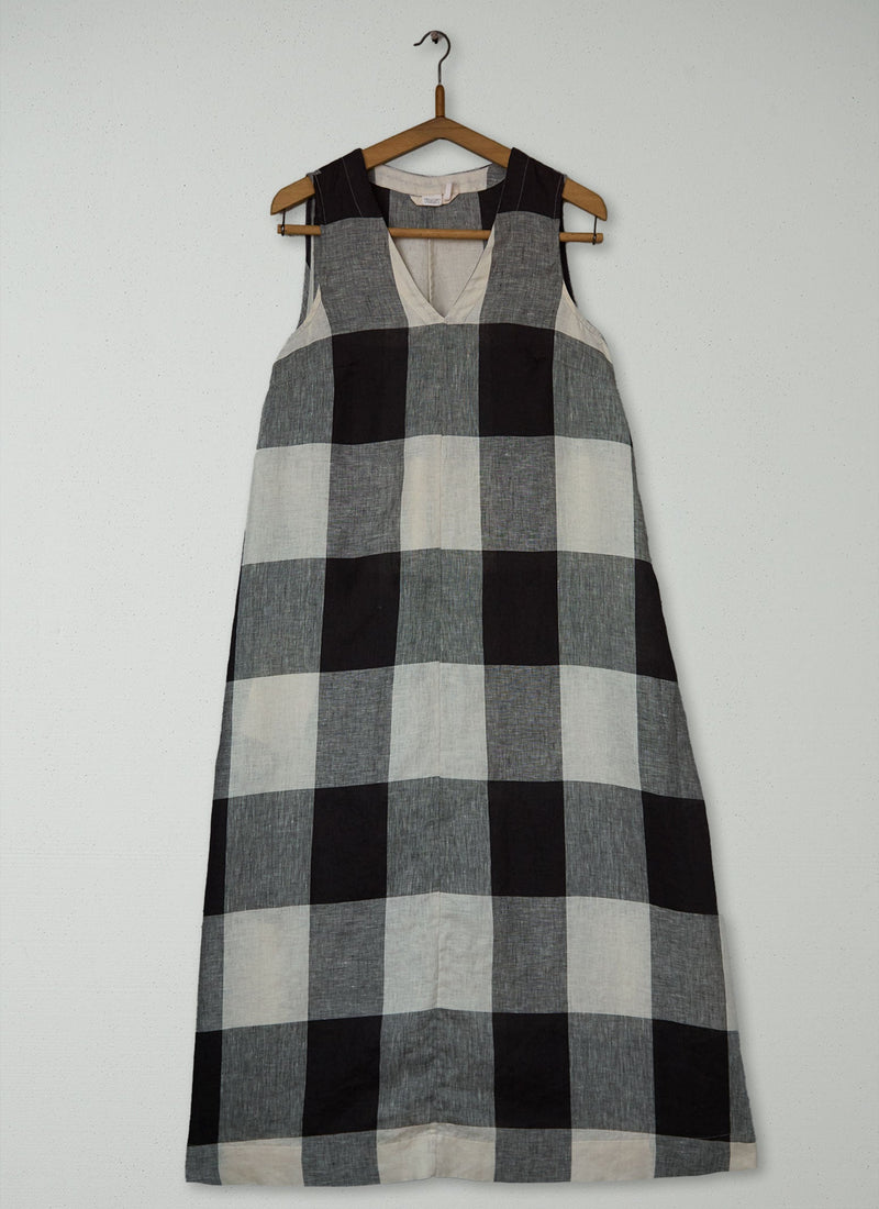 Reworn Lightweight Gingham Dress Size S (1703) | Multi