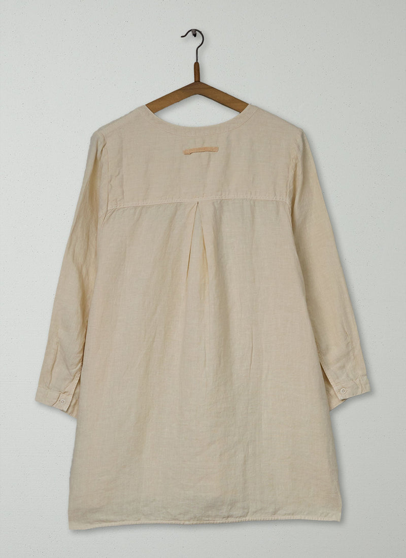 Reworn Linen Shirt Size S (1083) | Jasmine