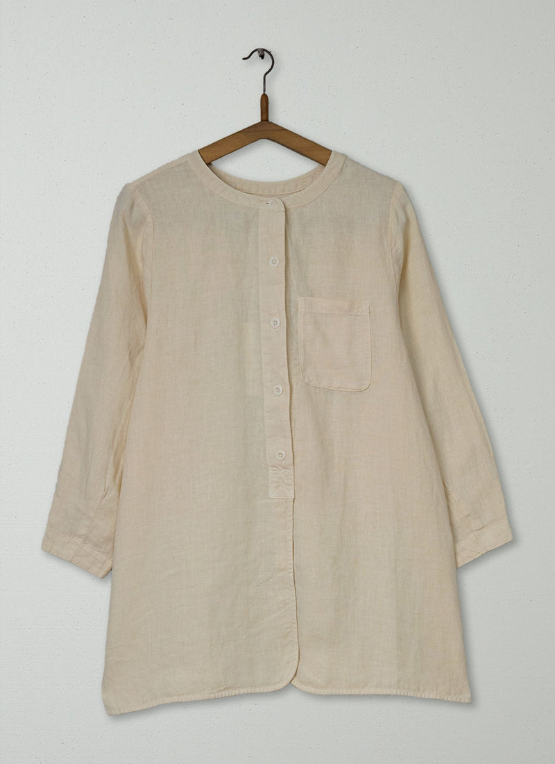 Reworn Linen Shirt Size S (850) | Jasmine