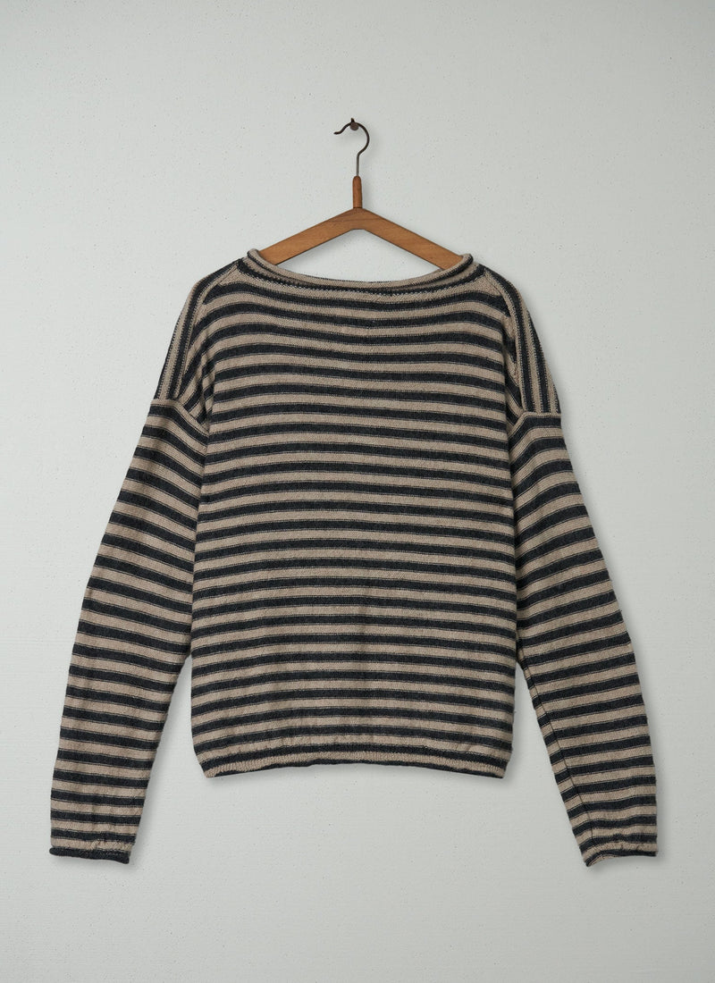 Reworn Alpaca Wool Sweater Size L (115) | Multi