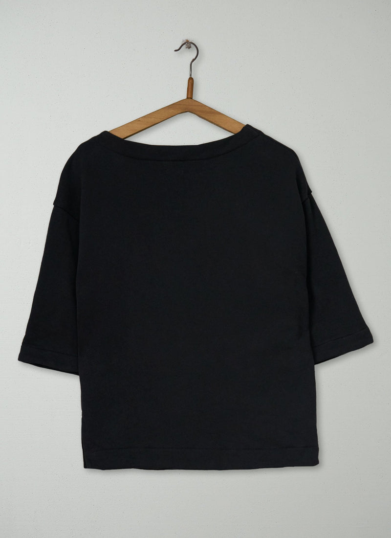 Reworn Loopback Jersey Tee Size S (199) | Black