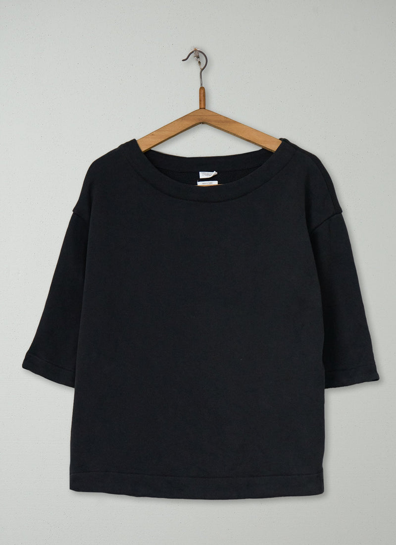Reworn Loopback Jersey Tee Size S (199) | Black