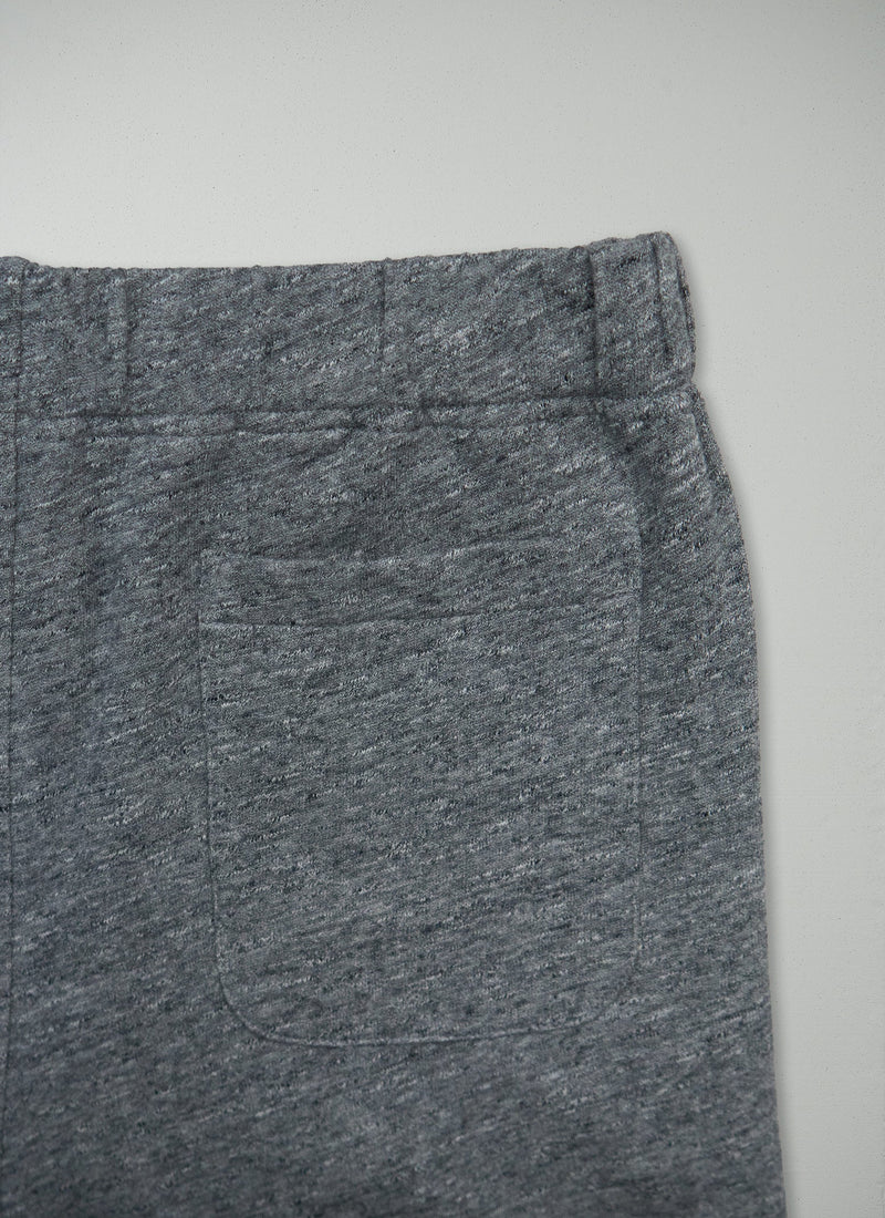 Reworn Brushed Back Jersey Trousers Size L (1450) | Grey Melange