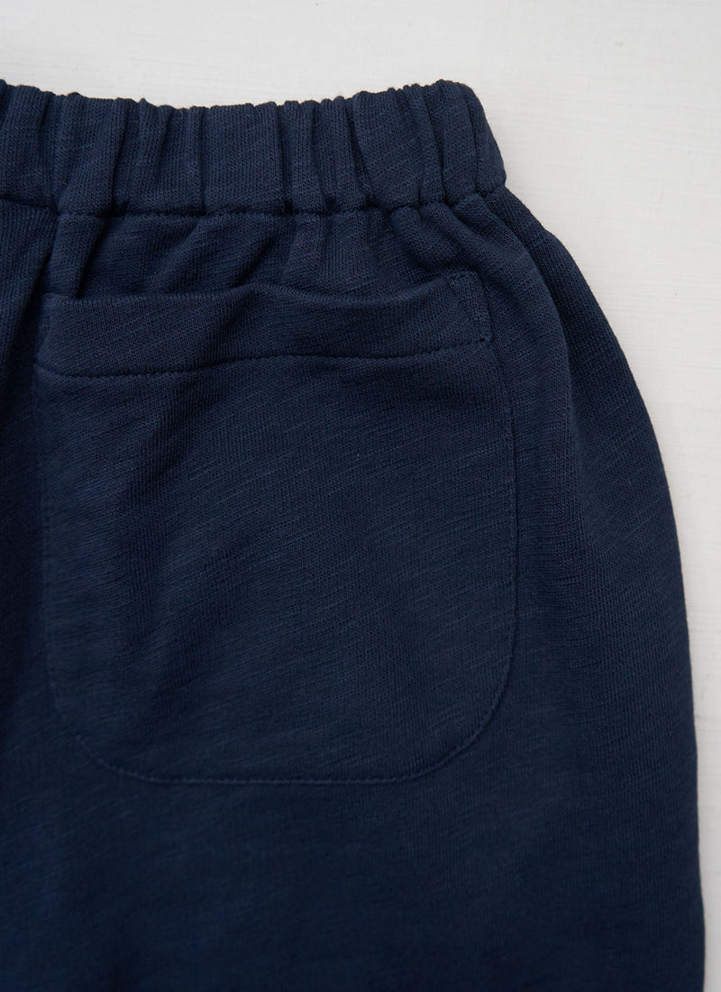 Reworn Loop Back Trousers Size XXS (1201) | Midnight