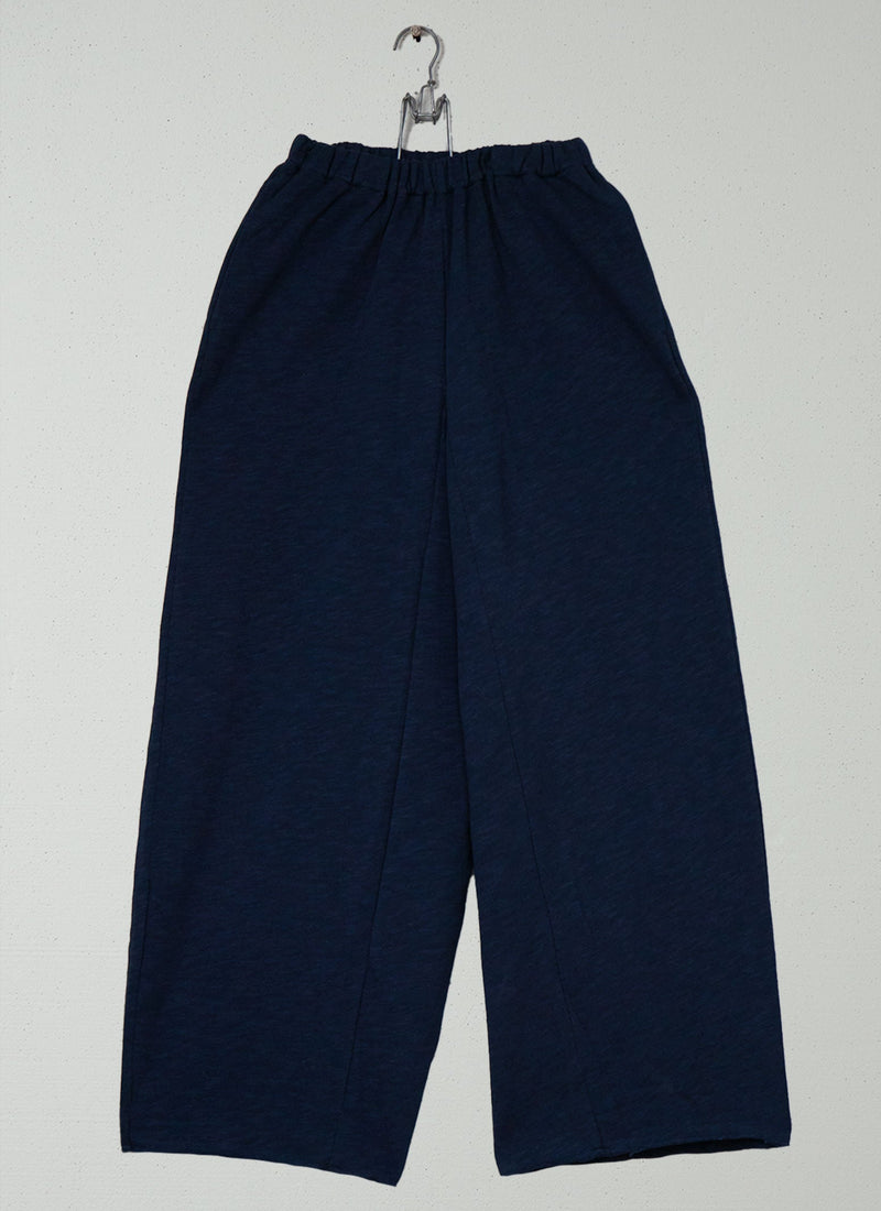 Reworn Loop Back Trousers Size XXS (1201) | Midnight