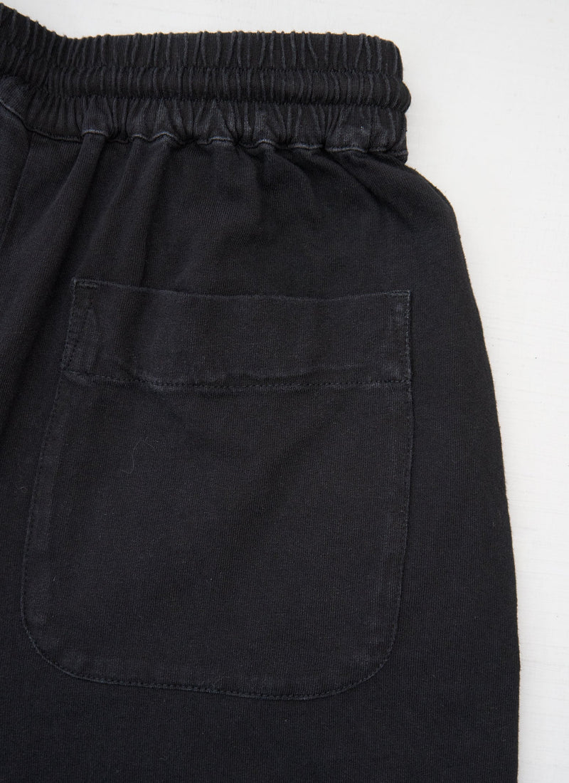Reworn Cotton Jersey Shorts Size XS (1483) | Washed Black
