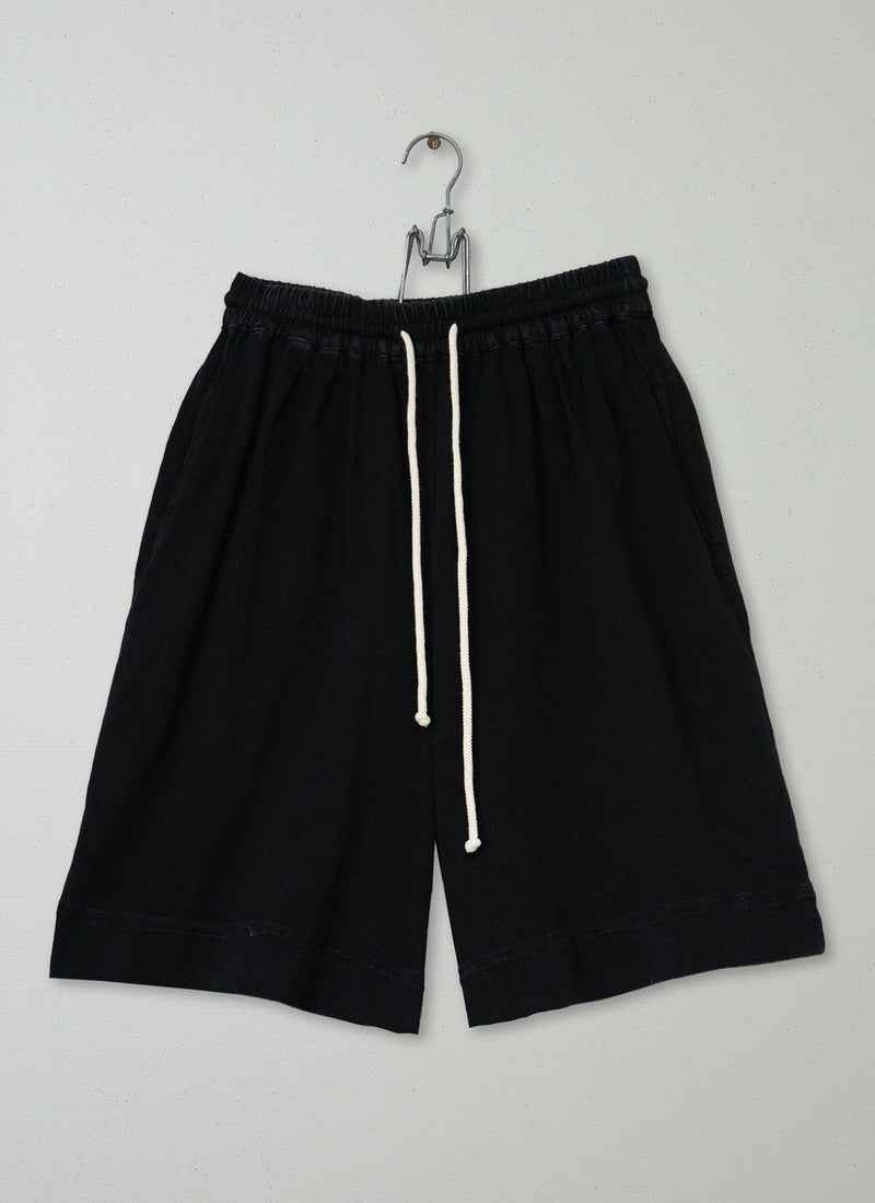 Reworn Cotton Jersey Shorts Size XS (1483) | Washed Black