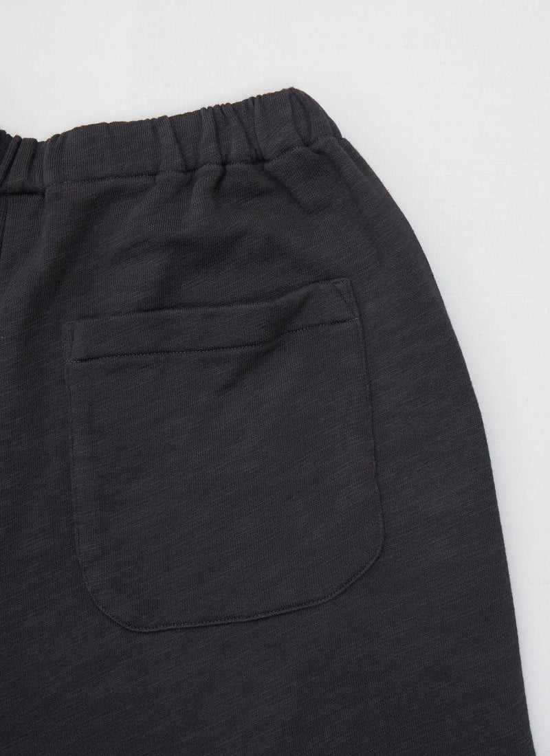 Reworn Loopback Jersey Trousers Size M (788) | Charcoal