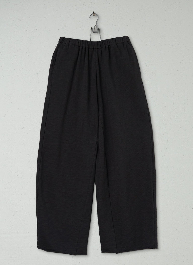 Reworn Loopback Jersey Trousers Size M (788) | Charcoal