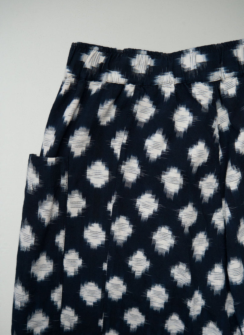 Reworn Crosshatch Ikat Trousers Size XL (1080) | Multi