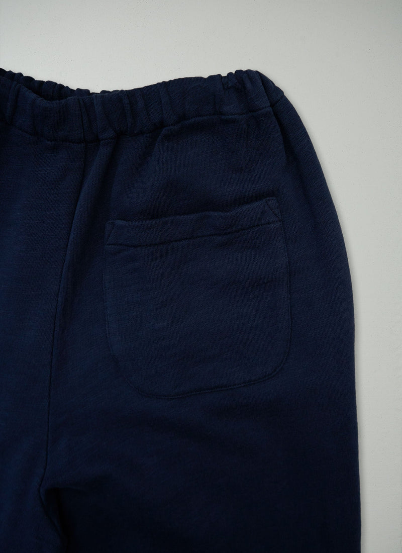 Reworn Loopback Jersey Trousers Size S (1106) | Midnight