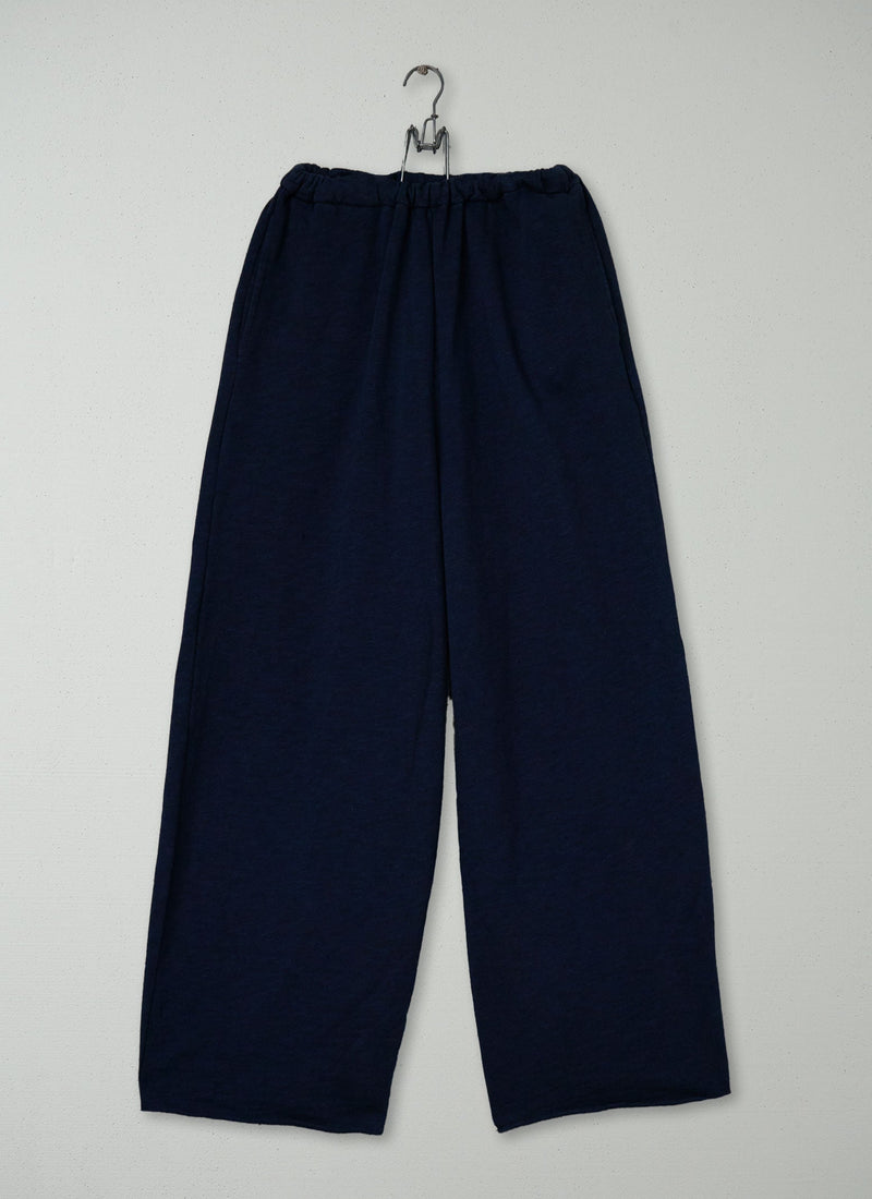 Reworn Loopback Jersey Trousers Size S (1106) | Midnight