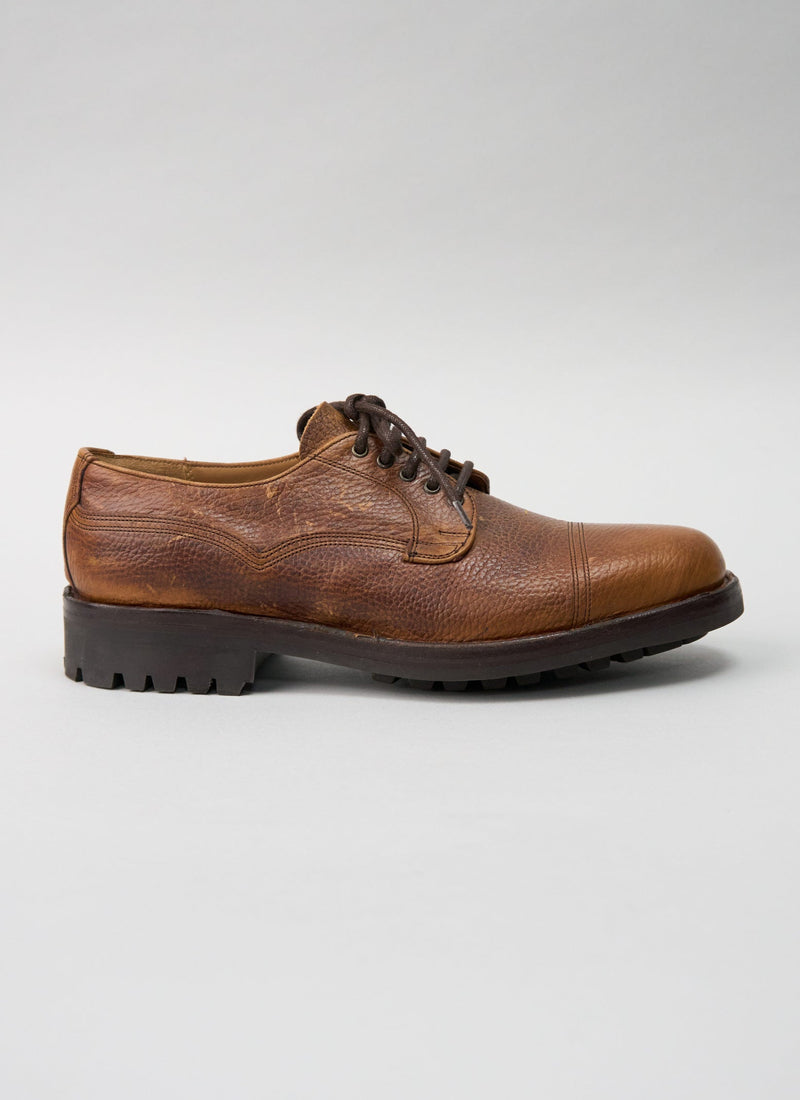 Reworn Mens Cheaney Eliot Derby Size 9 (015) | Brown