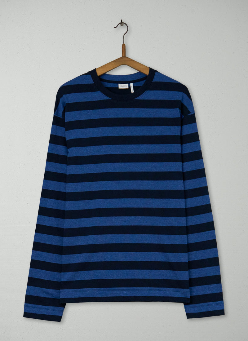 Reworn Mens Stripe Jersey Top Size M (010) | Multi