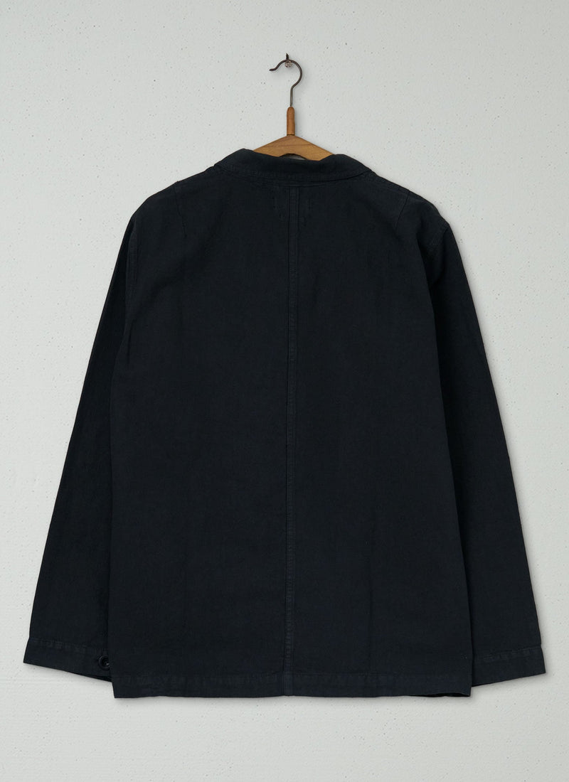 Reworn Mens Arlo Jacket Size S (043) | Washed Black