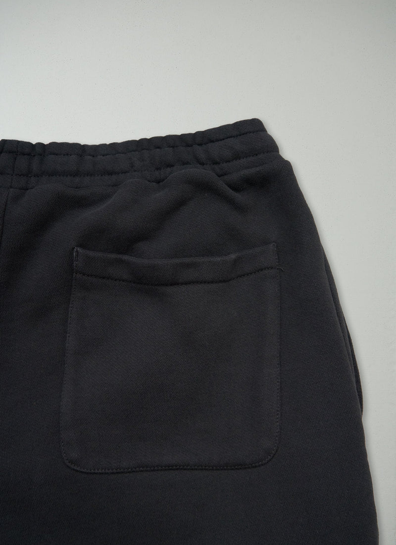 Reworn Mens Jersey Jogger Lounge Size L (66) | Black Pepper