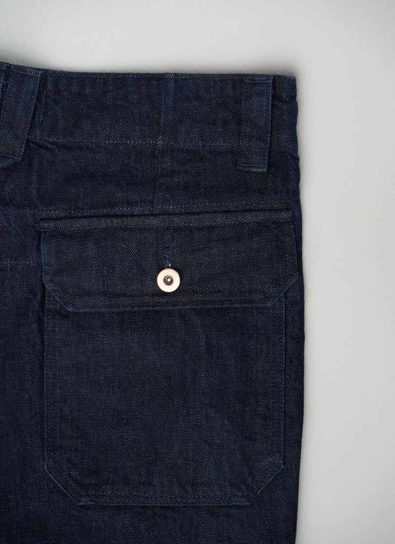 Reworn Mens Blackhorse Lane Jeans Size M (016) | Indigo