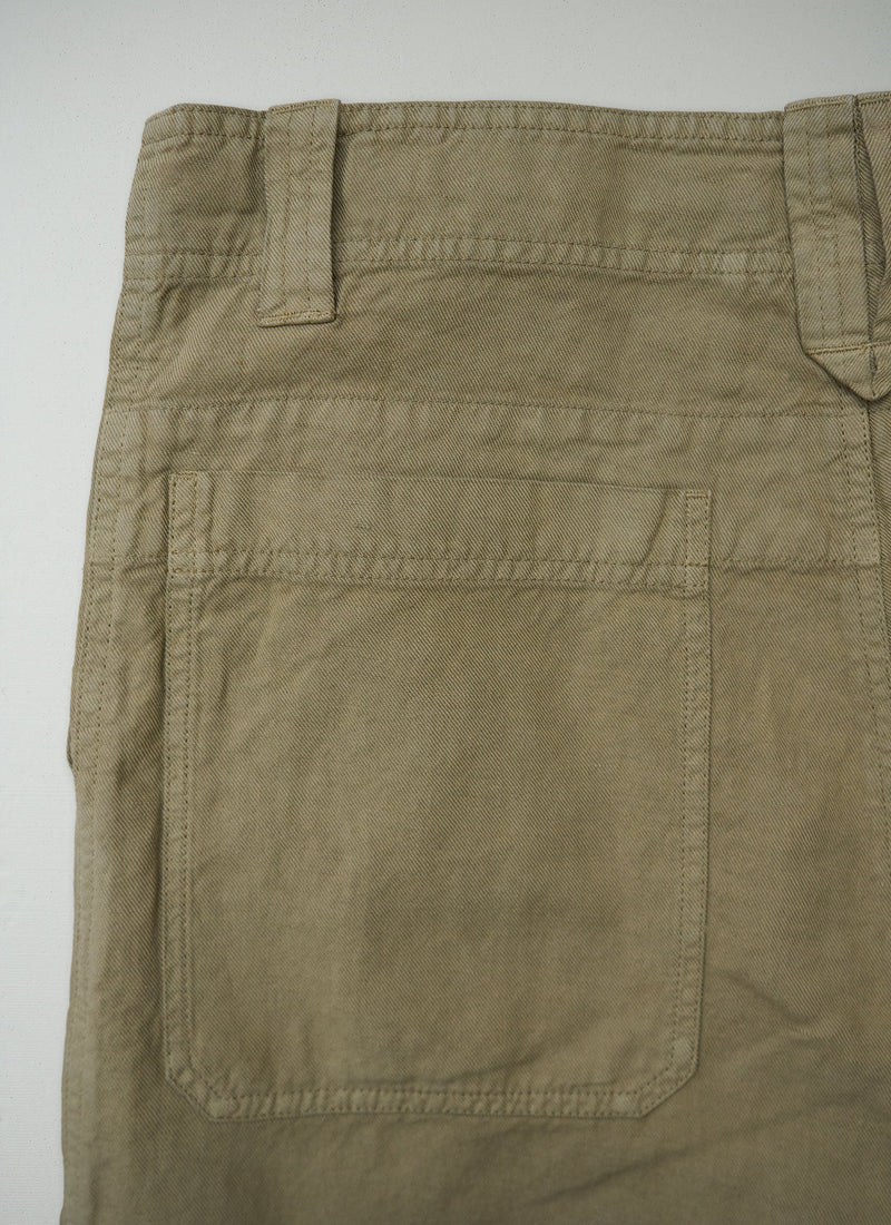 Reworn Mens Garment Dyed Shorts Size S (095) | Drift Wood