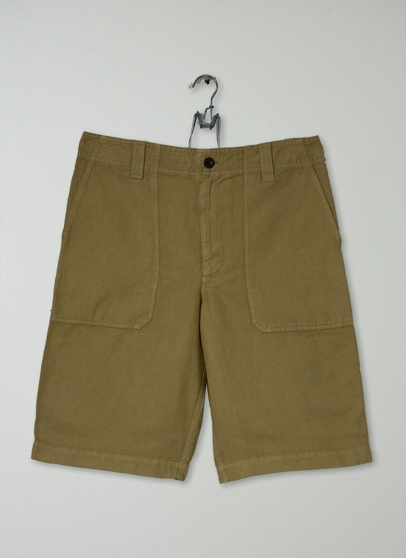 Reworn Mens Garment Dyed Shorts Size S (095) | Drift Wood