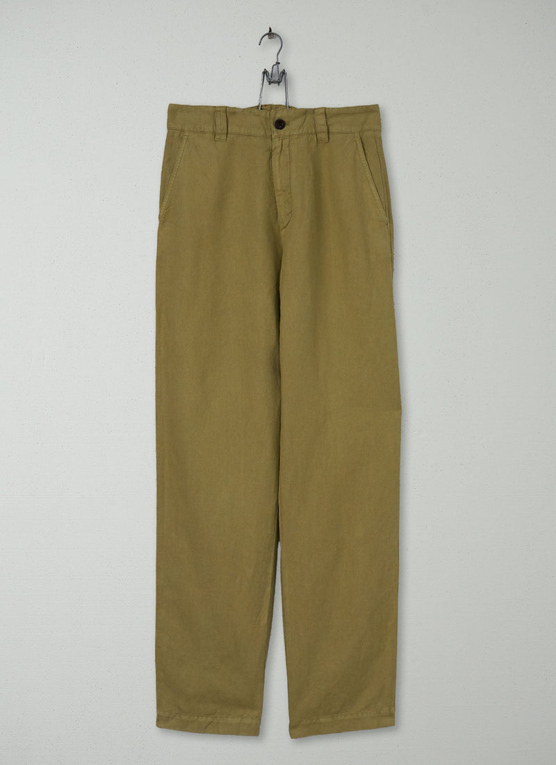 Reworn Straight Leg Trousers Size S (046) | Drift Wood