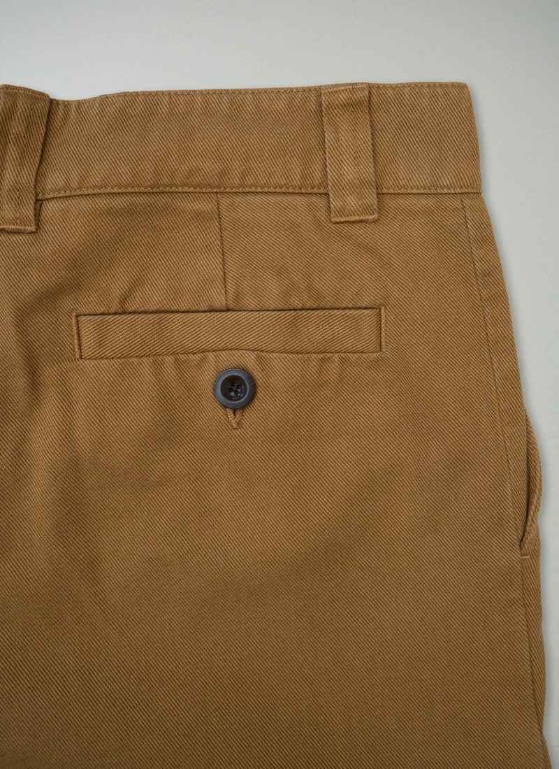 Reworn Mens Organic Cotton Trousers Size 30 (127) | Pecan