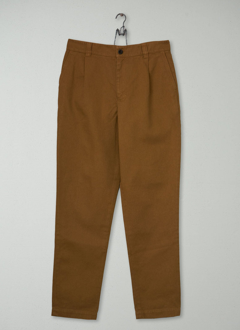Reworn Mens Organic Cotton Trousers Size 30 (127) | Pecan