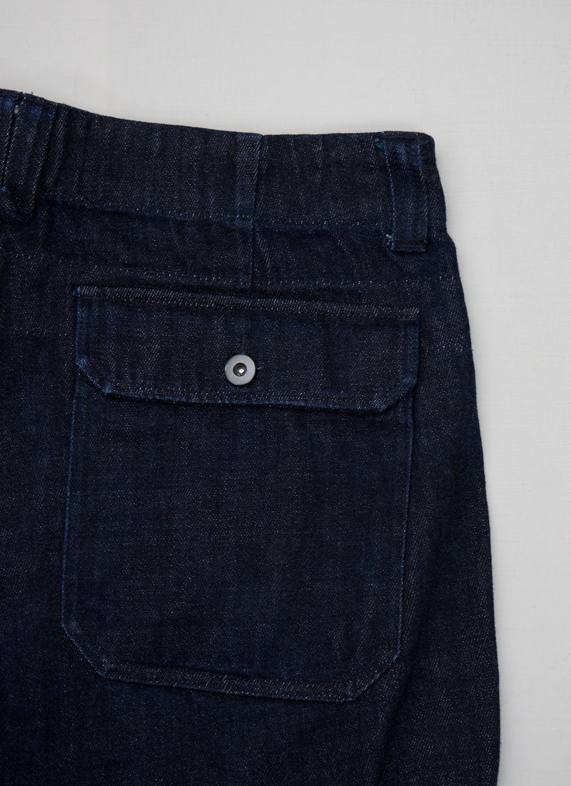 Reworn Mens Carpenter Denim Jeans Size 36 (040) | Indigo