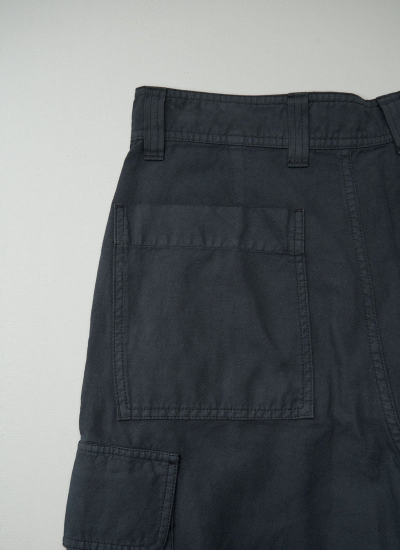 Reworn Mens Patch Pocket Trousers Size 30 (080) | Slate