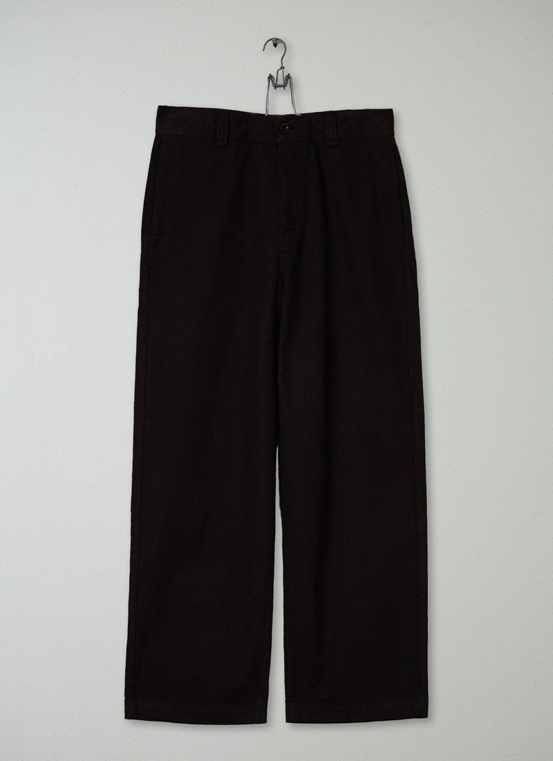 Reworn Mens Cotton Canvas Trousers Size 32 (057) | Cocoa Bean
