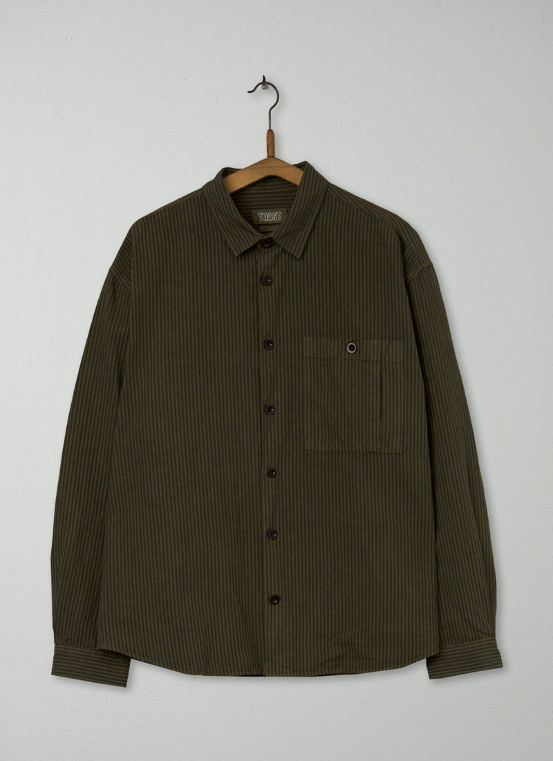 Reworn Mens Workwear Shirt Size M (029) | Multi