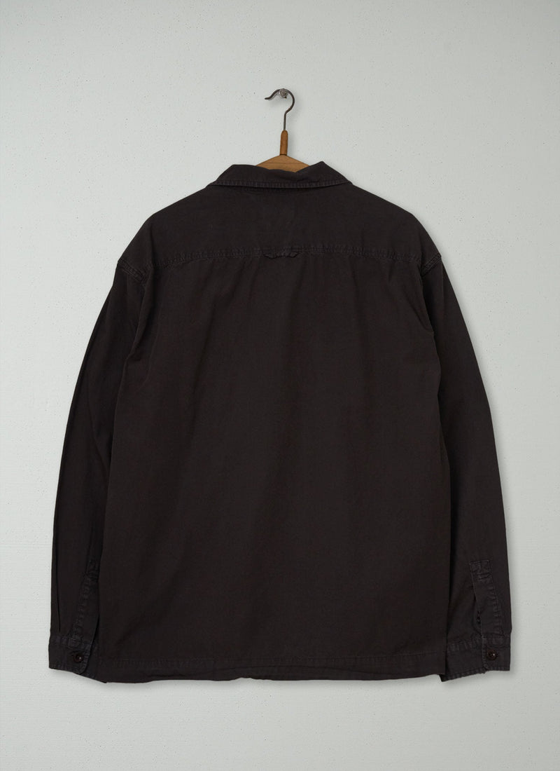 Reworn Mens Oxford Shirt Size M (068) | Black Walnut